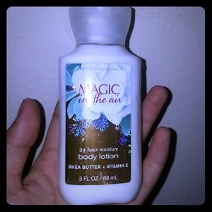 Bath and Body works lotion.